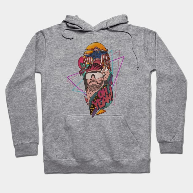 Oh yeah macho man Hoodie by Gustavo Alvaro